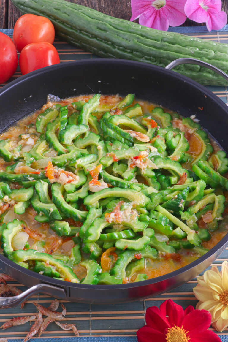 Ginisang Ampalaya Recipe (Sautéed Bitter Melon with Eggs)